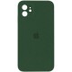 Чохол Silicone Case Square Full Camera Protective (AA) для Apple iPhone 11 (6.1") Зелений / Cyprus Green