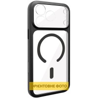 Чохол TPU GETMAN Moon Clear with MagSafe для Apple iPhone 11 (6.1") Black