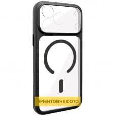 Чохол TPU GETMAN Moon Clear with MagSafe для Apple iPhone 11 (6.1") Black