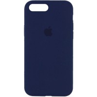 Чохол Silicone Case Full Protective (AA) для Apple iPhone 7 plus / 8 plus (5.5") Синій / Deep navy