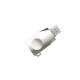 Перехідник Hoco UA10 OTG USB to MicroUSB Сталевий