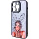 TPU+PC чохол Prisma Ladies для Apple iPhone 14 Pro Max (6.7") Rabbit