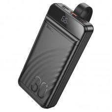 Портативний ЗП Power Bank Hoco J123B Element 22.5W+PD20W 30000 mAh Black