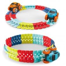 Інтерактивний трек з інерційною машинкою SHT 088 Changeable Trak (46pcs/1CAR) Colorful