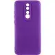 Чохол TPU GETMAN Liquid Silk Full Camera для Xiaomi Redmi 8 Фіолетовий / Purple