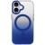 Чохол TPU+PC Phantom with MagSafe для Apple iPhone 16 (6.1") Blue