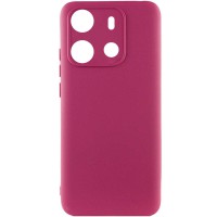 Чохол Silicone Cover Lakshmi Full Camera (A) для Tecno Spark Go 2023 Бордовий / Marsala