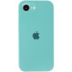 Чохол Silicone Case Full Camera Protective (AA) для Apple iPhone 16e (6.1") Бірюзовий / Marine Green