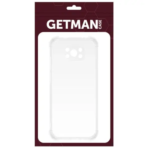 TPU чехол GETMAN Ease logo усиленные углы Full Camera для Xiaomi Poco X3 NFC / Poco X3 Pro