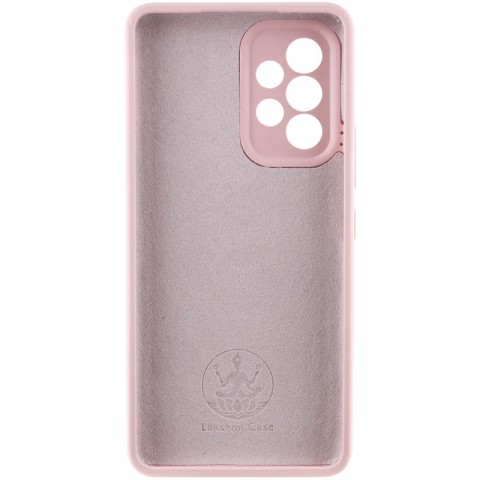 Чохол Silicone Cover Lakshmi Full Camera (AAA) для Samsung Galaxy A52 4G / A52 5G / A52s Рожевий / Pink Sand