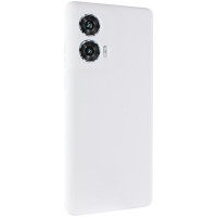 Чохол Silicone Cover Lakshmi Full Camera (AA) для Motorola Edge 50 Fusion Білий / White