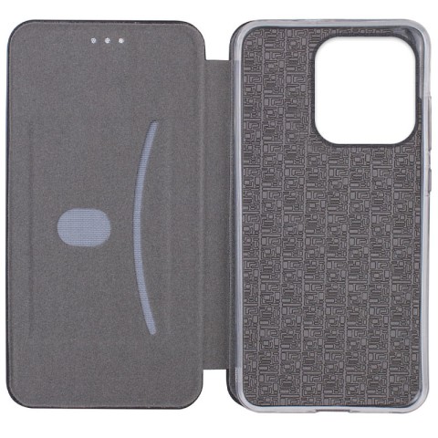 Шкіряний чохол-книжка Classy для Xiaomi Redmi Note 14 4G (Int. version) Чорний