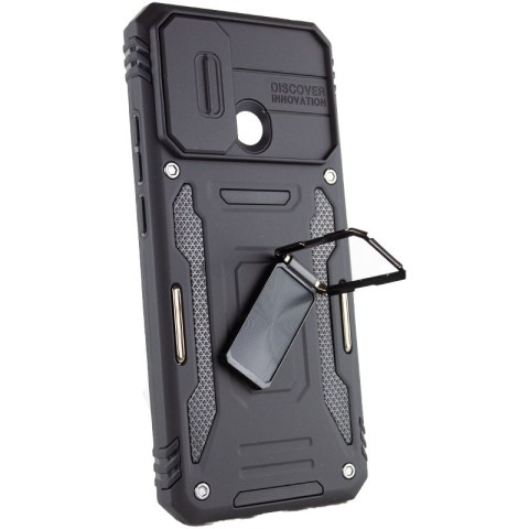 Ударостійкий чохол Camshield Army Ring для Xiaomi Redmi 9C / 10A Чорний / Black