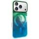Чохол TPU Shiny Mountain (MagFit) для Apple iPhone 17 Pro Max (6.9") Green / Blue