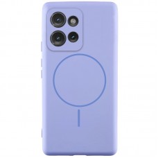 Чохол Silicone Cover Lakshmi Full Camera (AA) with MagFit для Motorola Edge 50 Бузковий / Dasheen
