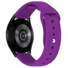 Силіконовий ремінець Sport для Smart Watch 20mm Фіолетовий / Dark Purple