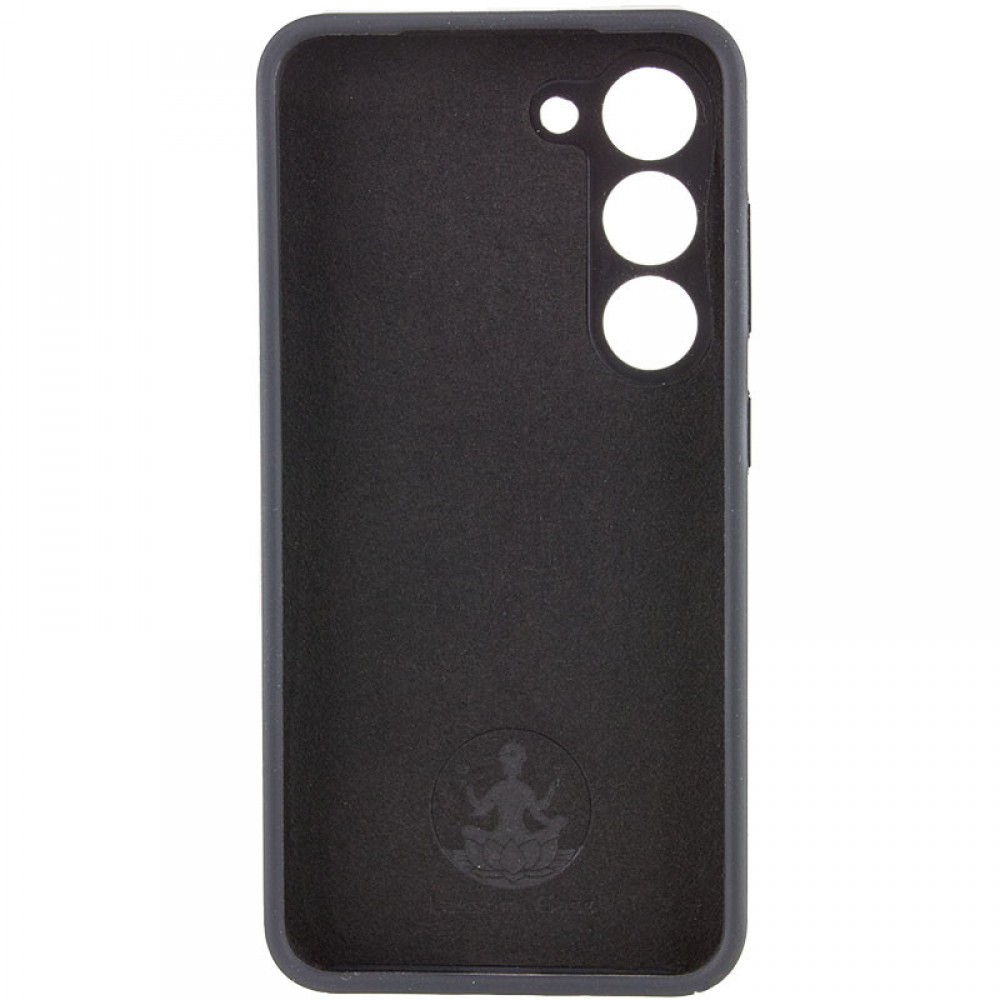 Чохол Silicone Cover Lakshmi Full Camera (AAA) для Samsung Galaxy S22 Чорний / Black