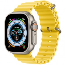 Ремінець Ocean Band для Apple watch 42mm/44mm/45mm/49mm Жовтий / Yellow