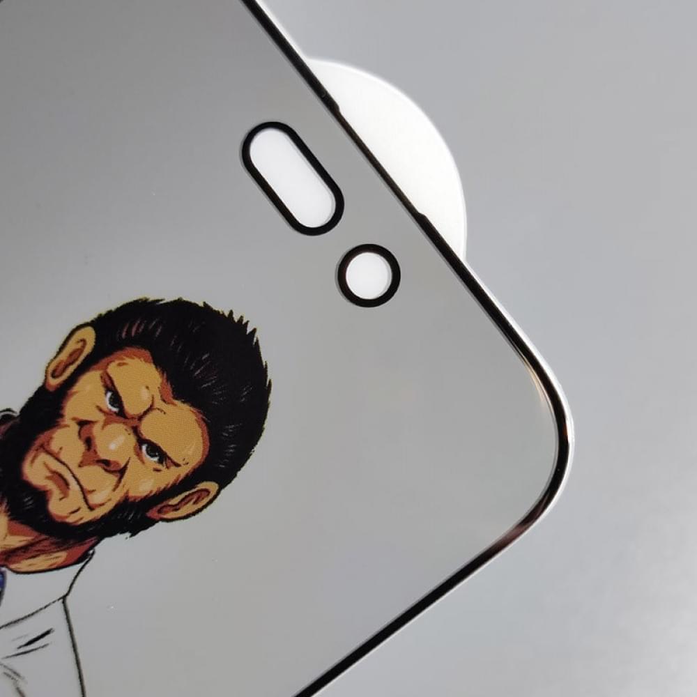 Захисне скло Privacy 5D Anti-Static (тех.пак) для Apple iPhone 15 / 16 (6.1") Чорний