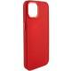 TPU чохол Bonbon Metal Style для Apple iPhone 12 Pro Max (6.7") Червоний / Red