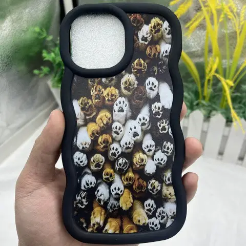 Чохол TPU Cloudy Pictures для Apple iPhone 15 Pro Max (6.7") Paws