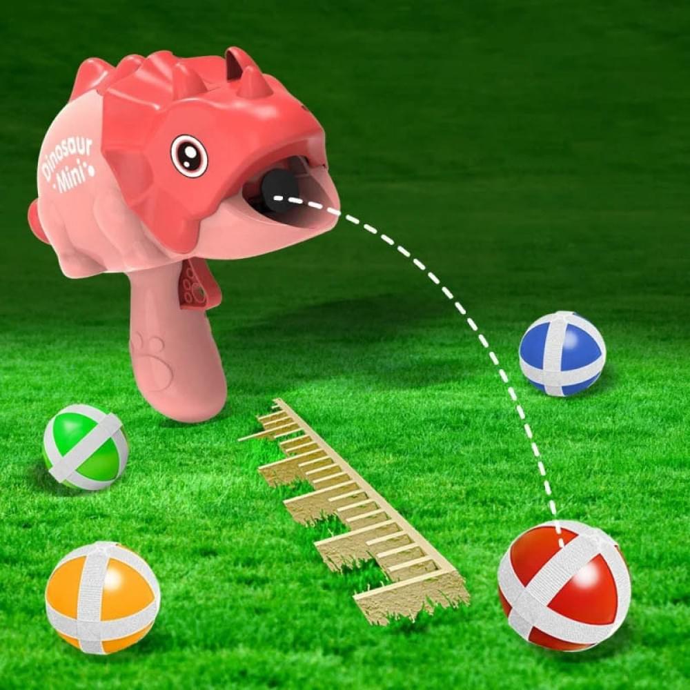 Інтерактивна гра Dinosaur Athletics Gun на липучках + мішень Red