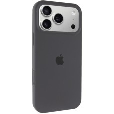 Чохол Silicone Case Full Protective (AA) для Apple iPhone 17 Pro Max (6.9") Сірий / Dark Gray