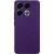 Чохол TPU GETMAN Liquid Silk Full Camera для Infinix Note 40 Pro 4G Темно фіолетовий / Dark Purple