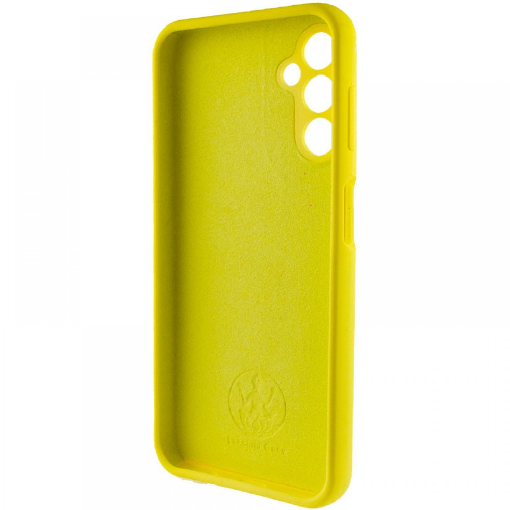 Чохол Silicone Cover Lakshmi Full Camera (AAA) для Samsung Galaxy A14 4G/5G Жовтий / Yellow