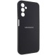 Чохол Silicone Cover Lakshmi Full Camera (AA) with logo для Samsung Galaxy A15 4G/5G / M15 5G Чорний / Black