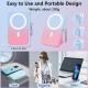 Портативний ЗП Power Bank JJT-A27-1 Gradient PD20W+QC 22.5W з БЗП 10000 mAh Blue / Pink