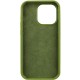 Чохол Silicone Case Full Protective (AA) NO LOGO для Apple iPhone 13 Pro Max (6.7") Зелений / Dark Olive