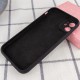Чохол Silicone Case Full Camera Protective (AA) NO LOGO для Apple iPhone 12 (6.1") Чорний / Black