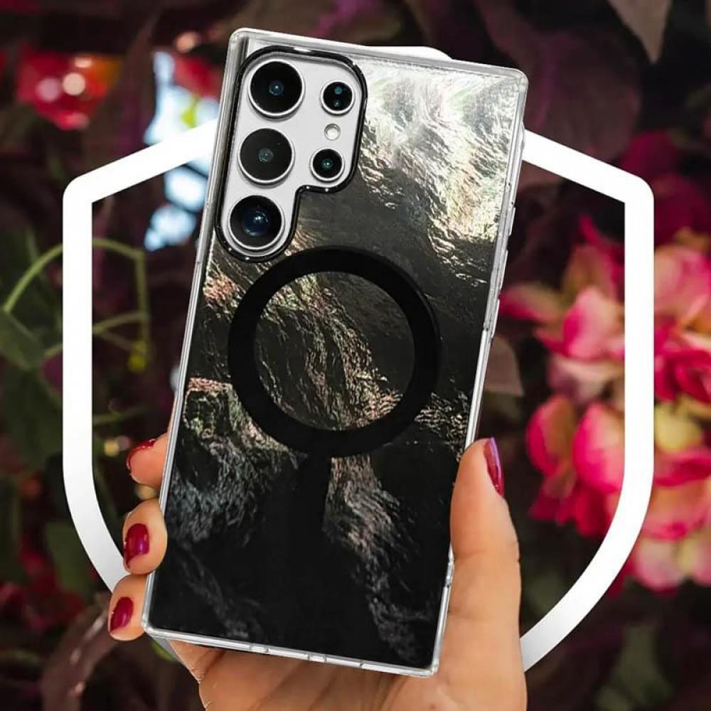 Чехол TPU Shiny Mountain (MagFit) для Samsung Galaxy S25 Ultra