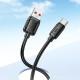 Дата кабель Hoco X115 Surpass USB to Type-C 100W (1m) Black