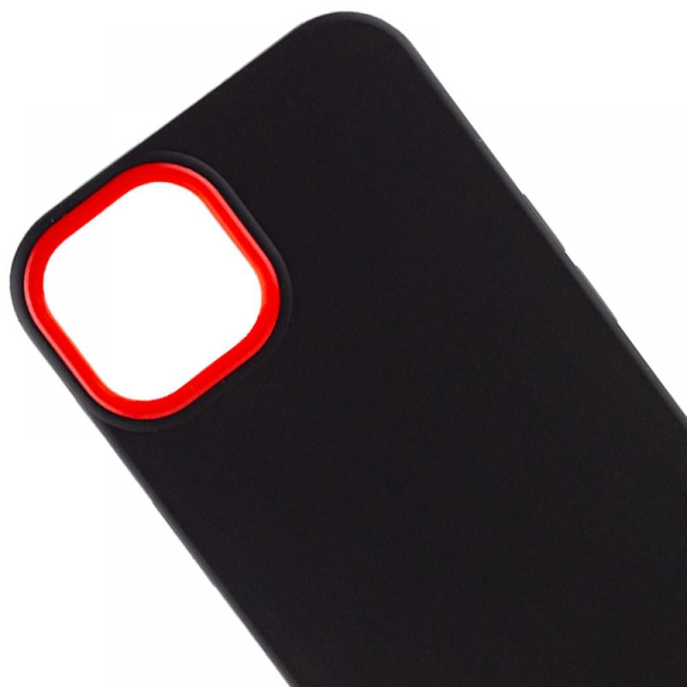 Чохол TPU+PC Bichromatic для Apple iPhone 12 Pro / 12 (6.1") Black / Red