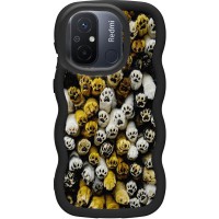 Чохол TPU Cloudy Pictures для Xiaomi Redmi 12C / Poco C55 Paws