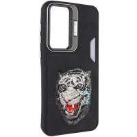 TPU+PC чохол Friends для Xiaomi Redmi Note 13 Pro 4G / Poco M6 Pro 4G Black Tiger