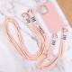 Чохол TPU two straps California для Apple iPhone 12 Pro / 12 (6.1") Рожевий / Pink Sand