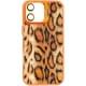 Чохол TPU+PC Wild Leopard with MagSafe and Lens для Apple iPhone 17 (6.3") Orange