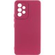 Чохол Silicone Cover Lakshmi Full Camera (AA) для Samsung Galaxy A52 4G / A52 5G / A52s Бордовий / Marsala