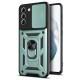Чохол Ummi Camshield Serge Ring для Samsung Galaxy S21 Зелений