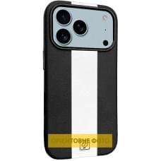 Шкіряний чохол Rally with MagSafe для Apple iPhone 17 Air (6.5") Black / White