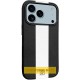 Шкіряний чохол Rally with MagSafe для Apple iPhone 17 Air (6.5") Black / White