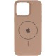 Чохол Silicone Case Full Protective (AA) V2 with MagSafe для Apple iPhone 11 Pro (5.8") Бежевий / Desert Gold