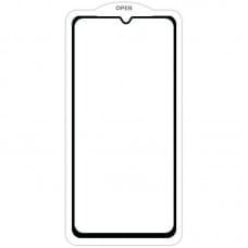 Захисне скло SKLO 5D (тех.пак) для Realme C35 Чорний / Біла підкладка