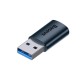 Перехідник Baseus Ingenuity Series Mini USB 3.1 to Type-C (ZJJQ000101) Blue