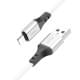 Дата кабель Hoco X86 Spear USB to Lightning (1m) White