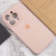 Чохол Silicone Case Full Camera Protective (AA) для Apple iPhone 15 Pro (6.1") Рожевий / Pink Sand