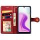 Шкіряний чохол книжка GETMAN Gallant (PU) для Xiaomi Redmi 5 Plus / Redmi Note 5 (Single Camera) Червоний